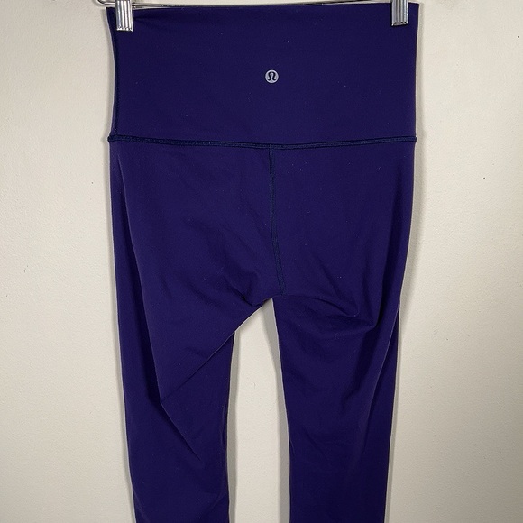 LULULEMON | WUNDER UNDER HIGH RISE BLACK GRAPE - Picture 9 of 12